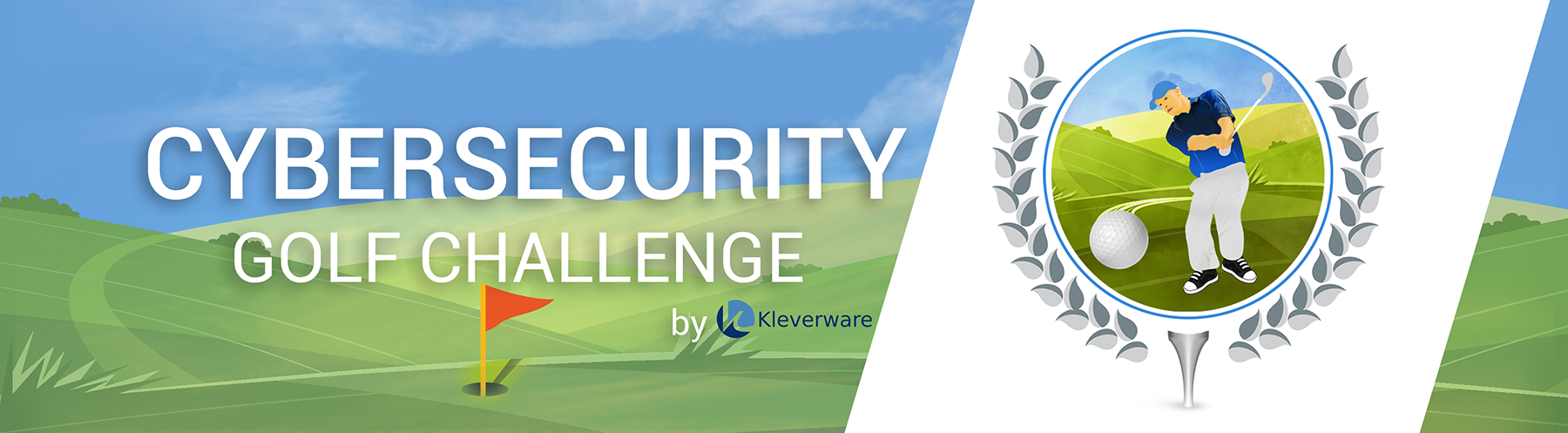 banniere cybersecurity golf challenge kleverware
